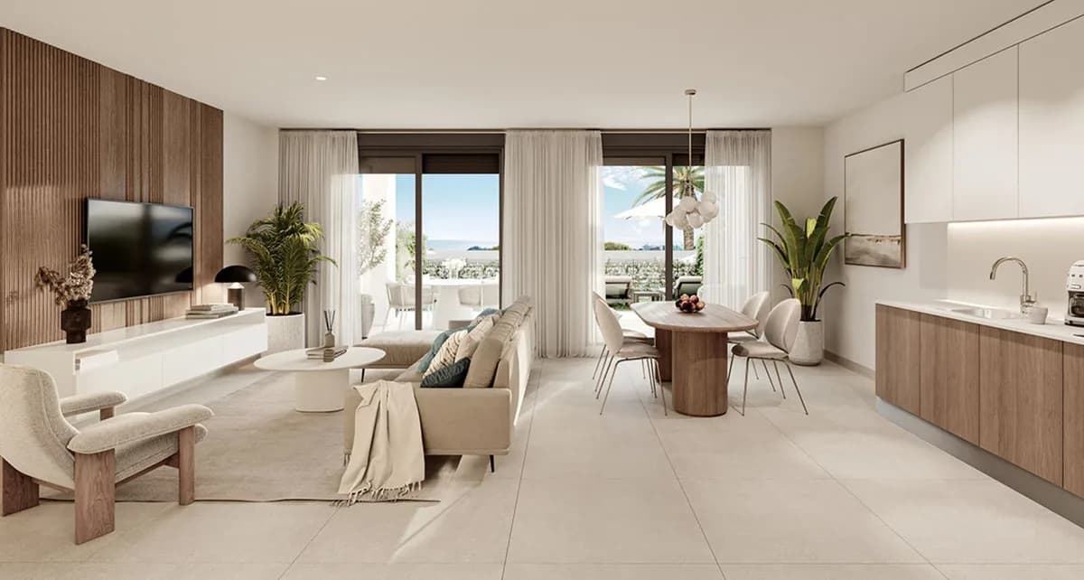 3 Bedroom Middle Floor Apartment for Sale in Cancelada, Málaga - Image 2