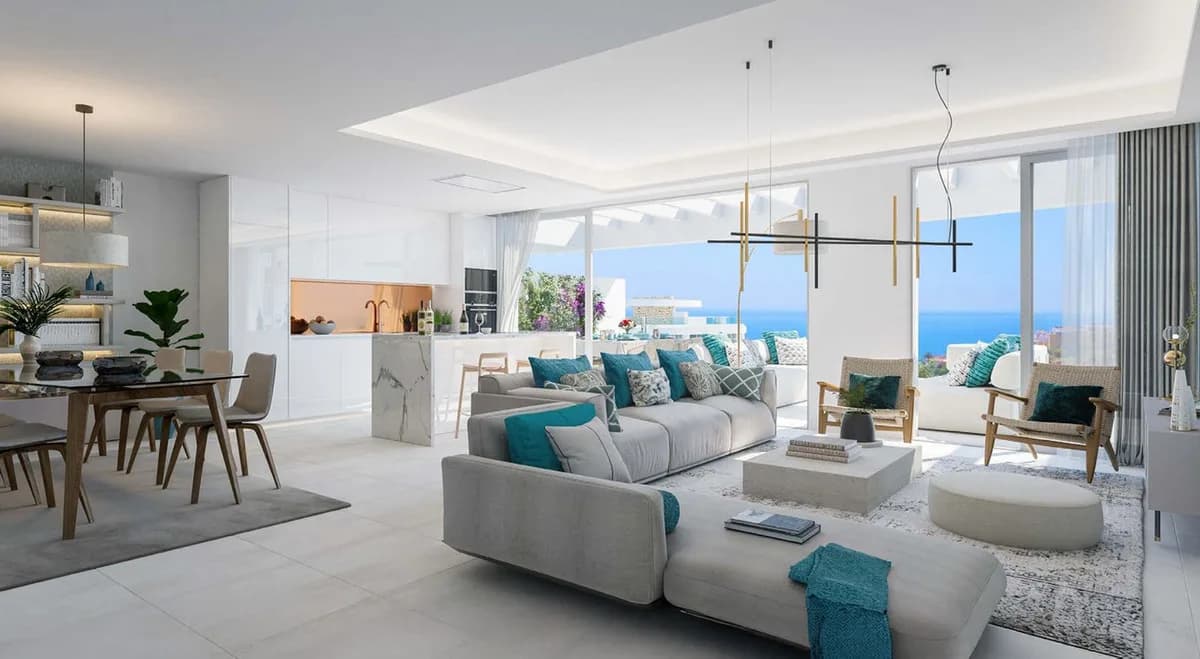 3 Bedroom Middle Floor Apartment for Sale in La Cala de Mijas, Málaga - Image 5