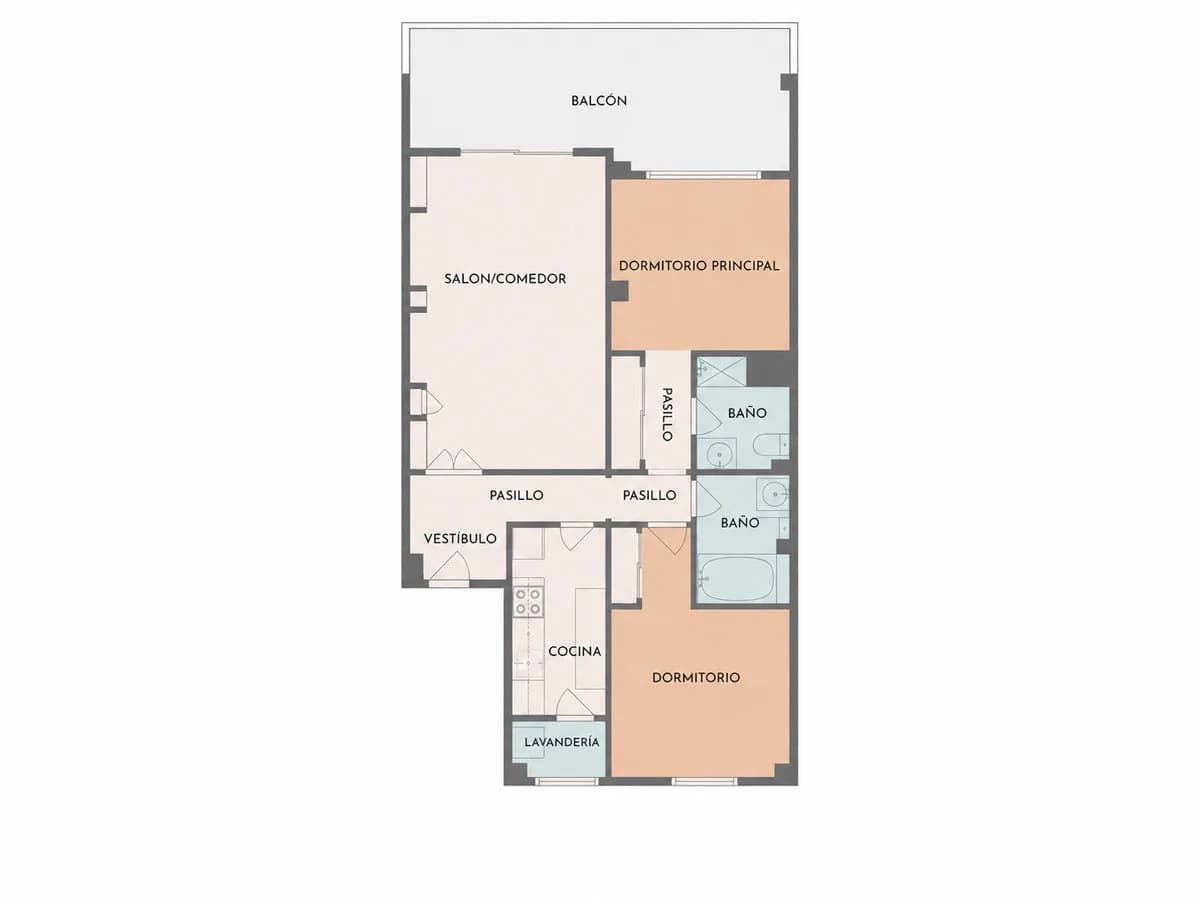2 Bedroom Ground Floor Apartment for Sale in The Golden Mile, Málaga - Image 2