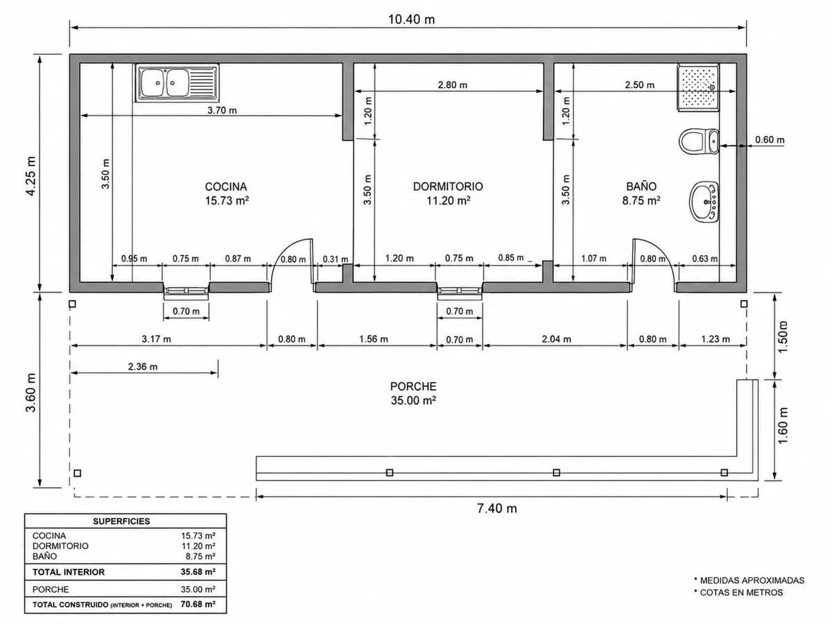 1 Bedroom Finca - Cortijo for Sale in Entrerrios, Málaga - Image 3