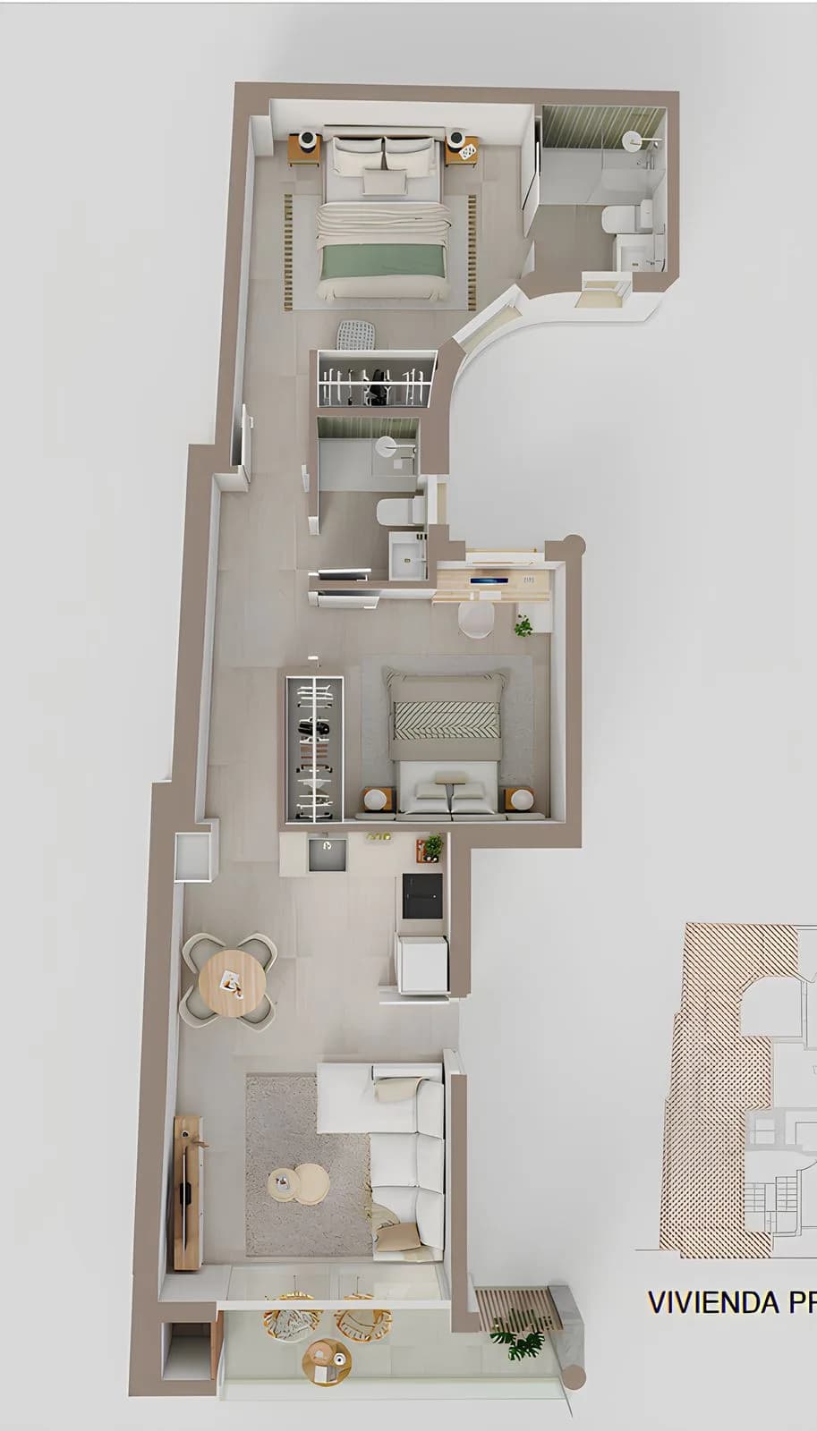 2 Bedroom Middle Floor Apartment for Sale in Fuengirola, Málaga - Image 9
