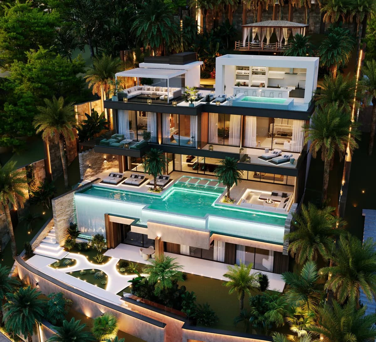 5 Bedroom Detached Villa for Sale in Altos de los Monteros, Málaga